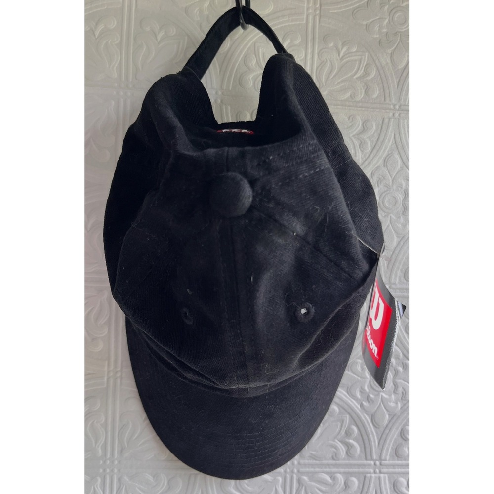 New Wilson Fat Shaft Smart-Core‎ Black Adjustable Baseball Hat Golf Hat Cap NWT - Picture 2 of 7
